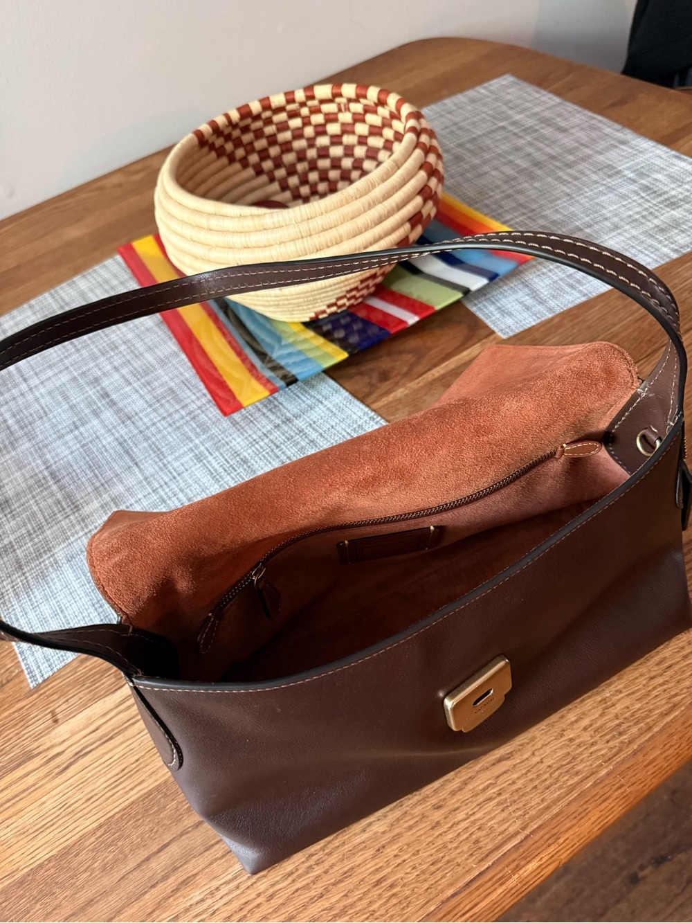 Coach Chelsea 30 Shoulder Bag Maple - Picture 5 of 9